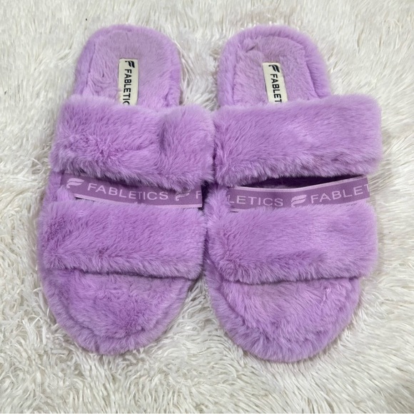 Fabletics Slip On, Snug Strap Slipper Lavender Women Size 10 - Picture 3 of 11